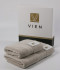 Комплект махровых полотенец "Vien" Niort beige 50*90 см, 70*140 см