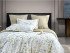 Постельное белье с одеялом-комфортер "Asabella"- 2181-ОМР Евро