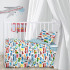 Постельное белье для детей "Juno" в кроватку-трансформер Городское движение