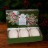 Подарочный набор парфюмированного крем- мыла 3 шт. "La Florentina" Xmas/Рождество White Musk/Белый мускус 3*150 г