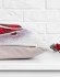 Декоративная наволочка "Гобелен" Дед Мороз и белый олень 45*45 (±2) см