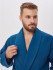 Уценка! Халат мужской вафельный "Виен" Либерти петрол 52 (2XL)