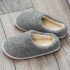 Тапочки женские "Woolhouse" Горизонт серый 38/39