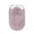 Комплект кружевных ковриков для ног в ванную "Sofi De Marko" Yana темно-фиолетовый 50*70 см, 60*100 см