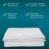 Одеяло "Wistrova" Gravitelle утяжеленное 6 кг белый 1,5 спальное, 140*205 (±5) см