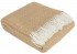 Плед "Paters" Ontario Tiramisu белый/куб.песочный 140*200 см