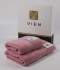 Комплект махровых полотенец "Vien" Niort old rose 50*90 см, 70*140 см