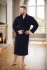 Халат мужской велюровый "Vien" Romanov navy  54 (3XL)