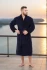 Халат мужской велюровый "Vien" Romanov navy  54 (3XL)