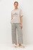 Комплект женский "Very Neat" Овечки на лугу,кремовый, арт. Е 20178 50 (XL)