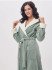 Халат женский велюровый "Vien" Olivia pistachio 48-50 (L/XL)