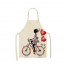 Фартук текстильный для кухни "Nova"  7 Велосипед 55*70 см