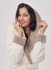 Халат женский велюровый "Vien" Olivia cream 52 (2XL)