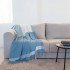 Плед "WoolHouse" Трентино молочно-голубой 140*200 см