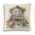 Декоративная наволочка "Гобелен" Сад Милый уголок 45*45 (±2) см