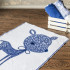 Одеяло "Ермолино" байковое Детское Премиум Олененок сумеречный синий 100*140 см