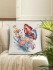 Декоративная наволочка "Гобелен" Цветы Пижма бабочка 45*45 (±2) см
