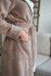Халат женский велюровый "Vien" Daniella капучино 44 (S)