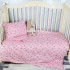 Постельное белье для детей "Li-Ly" F-KPB-11/3 зайки розовый в кроватку