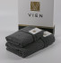 Полотенце махровое "Vien" Dijon antracit 70*140 см