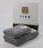 Комплект махровых полотенец "Vien" Niort mokko 50*90 см, 70*140 см