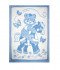 Одеяло "Ермолино" байковое Детское Всадник синий 100*140 см