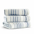 Полотенце банное "Casual Avenue" Stripe Gauze белый-синий/white-navy 100*180 см