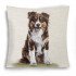 Декоративная наволочка "Гобелен" Породы собак Аусси 45*45 (±2) см