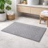 Коврик махровый для ног в ванную 1 шт Loft серый 50*90 см