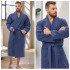 Халат мужской вафельный "Vien" Liberty denim 54 (3XL)