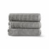 Полотенце махровое "Casual Avenue/L'appartement" Slim Ribbed серый металлик/carbon 40*71 см