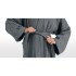 Халат вафельный "Votex" Бохо графит 60-62 (6XL/7XL)