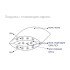 Подушка пуховая двухкамерная Diamond упругая 50*70 (±2) см