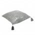 Подушка декоративная "Edelson" Velvet серый металлик 43*43 см