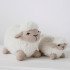 Подушка-игрушка "WoolHouse" Овечка Варя белая (малая) 10*20 см