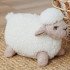 Подушка-игрушка "WoolHouse" Овечка Варя белая (малая) 10*20 см