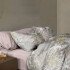 Постельное белье "Asabella" Фланель с простыней на резинке 2073-6/160 Евро