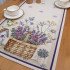 Дорожка на стол "Гобелен" Лаванда корзинка 44*140 см