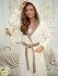 Халат женский велюровый "Vien" Daniella кремовый 44 (S)