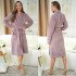 Халат женский велюровый "Vien" Trendy silva 52 (2XL)