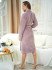 Халат женский велюровый "Vien" Trendy silva 52 (2XL)