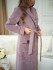 Халат женский велюровый "Vien" Trendy silva 52 (2XL)