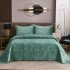 Покрывало с наволочками Ноэль изумруд 240*260 см