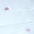 Полотенце махровое "Softcotton" Love белый-розовый 50*100 см