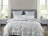 Постельное белье с одеялом-комфортер "Asabella"- 2272-ОМР Евро