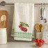 Полотенце кухонное 1 шт "Ambiella" Фрукты вишня 35*50 см