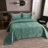 Покрывало с наволочками Ноэль изумруд 240*260 см