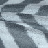 Полотенце махровое "Casual Avenue/L'appartement" Chevron Yarn Dyed слоновая кость-серый металлик/ivori-carbon 40*71 см
