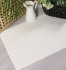 Полотенце махровое для ног в ванную "Vien" La Pierre cream/white 50*80 см