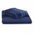 Комплект махровых полотенец "Buddemeyer" Jeans 2 шт. голубой 0003 48*80 см, 70*135 см